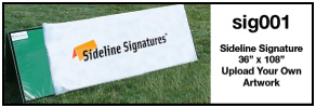 Preview of SIdeline Signature 3' h x 9' w